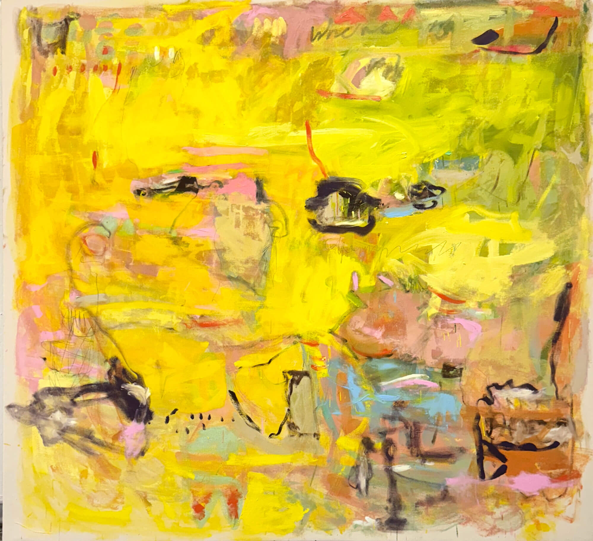 Abundant Yellow III by Petra Schott