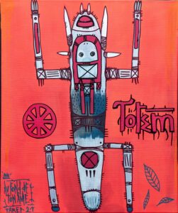 Totem gris by Tarek
