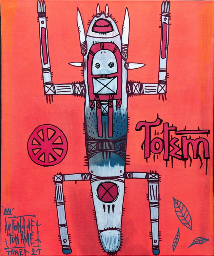 Totem gris by Tarek