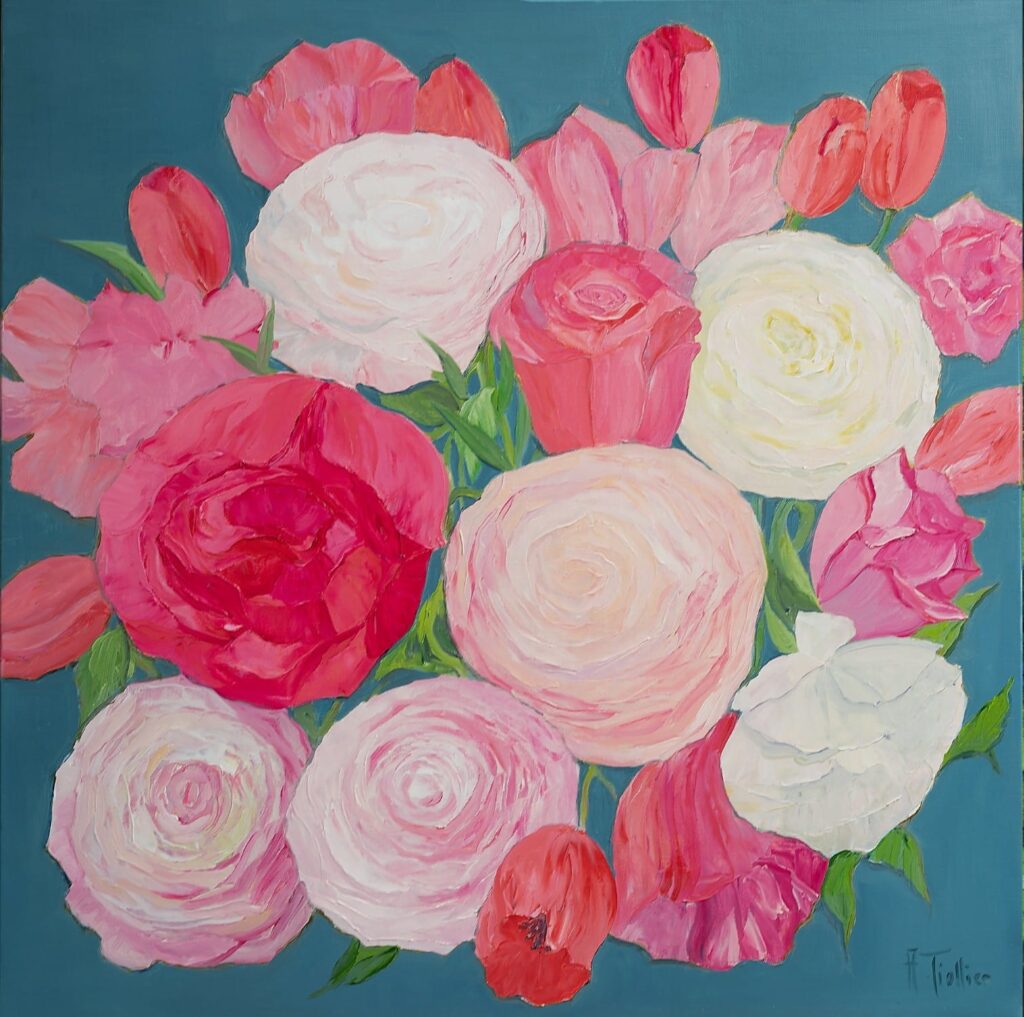 A fleur de coeur by Agnès Tiollier