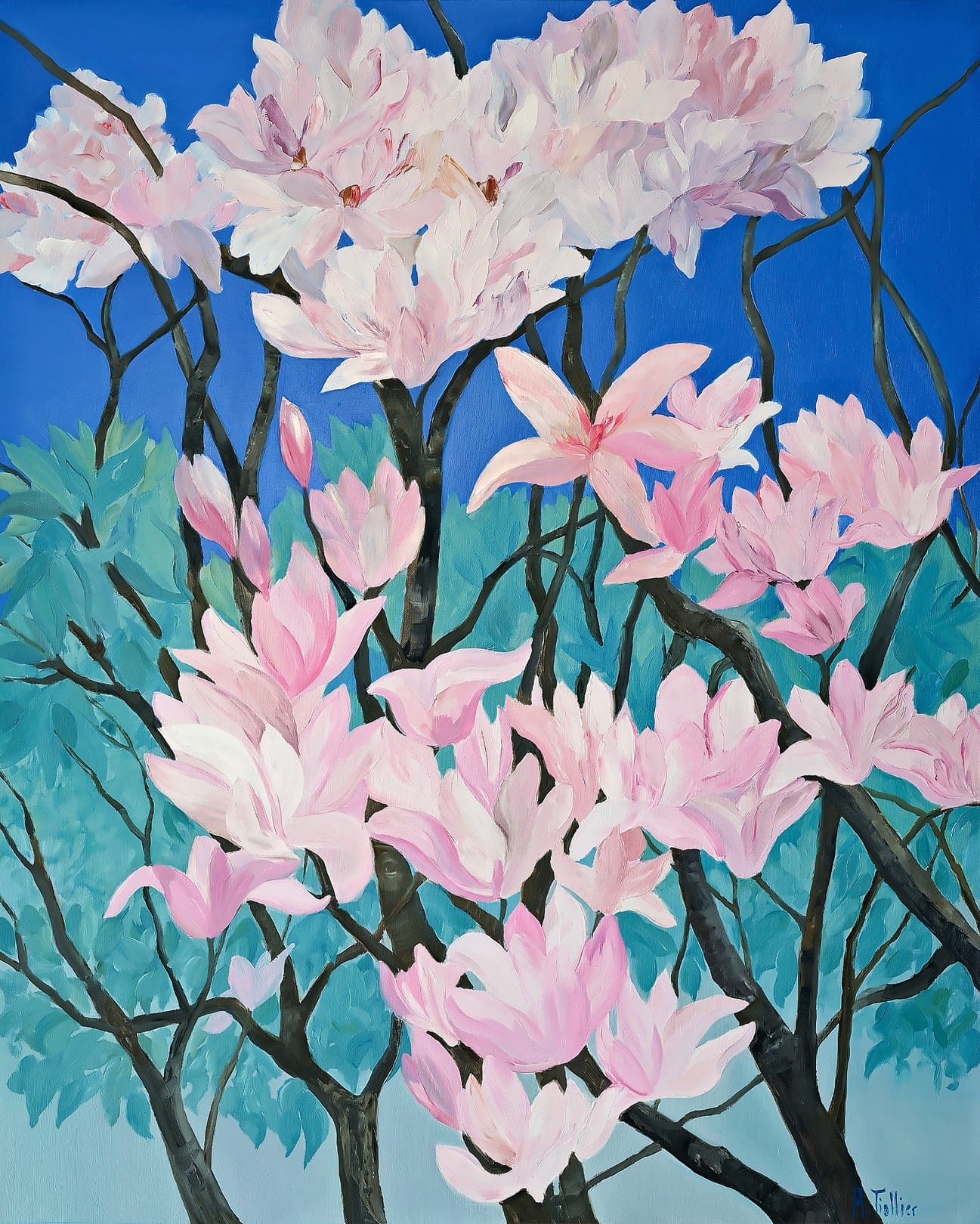 Comme un printemps VII by Agnès Tiollier)